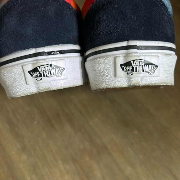 Vans Old Skool Dark Aura Black Red Skateboarding Low Cut Sneaker Shoes Women 7 - Picture 9 of 13